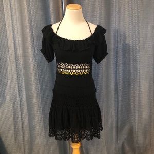Black Free People Dress XS NWOT